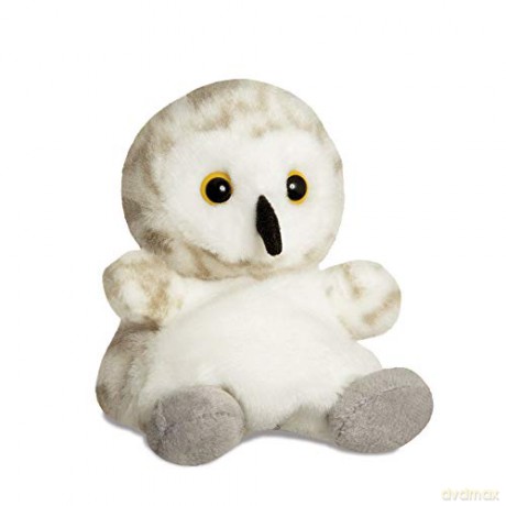Aurora, 61351, Palm Pals Snowy Owl, 5In, Soft Toy, White