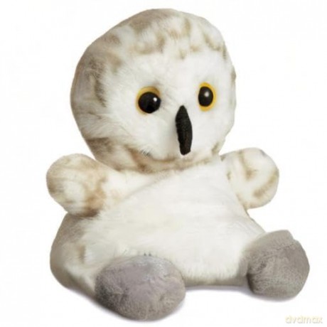 Aurora, 61351, Palm Pals Snowy Owl, 5In, Soft Toy, White