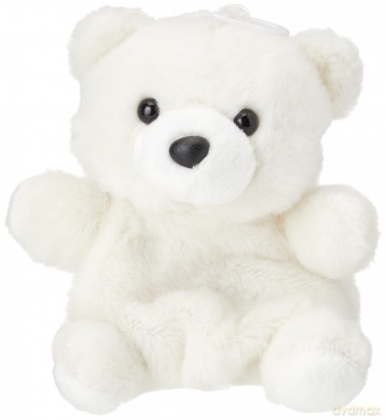 Aurora, 61355, Palm Pals Snowy Polar Bear, 5In, Soft Toy, White