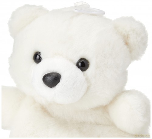 Aurora, 61355, Palm Pals Snowy Polar Bear, 5In, Soft Toy, White