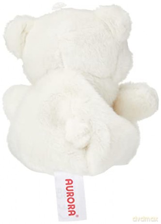 Aurora, 61355, Palm Pals Snowy Polar Bear, 5In, Soft Toy, White