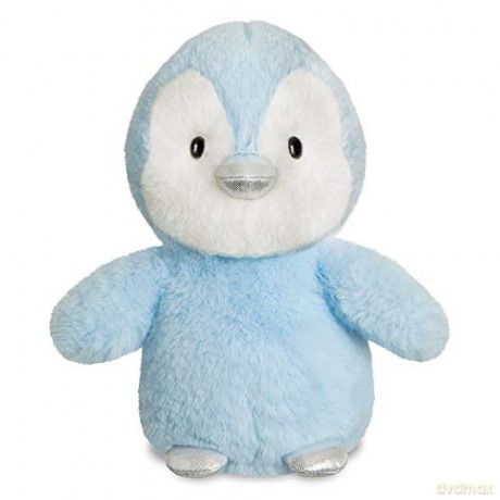 Aurora, 61358, Glitzy Tots Penguin, 8In, Soft Toy, Blue