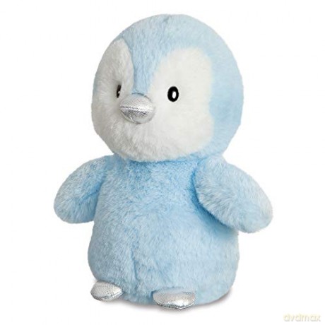 Aurora, 61358, Glitzy Tots Penguin, 8In, Soft Toy, Blue