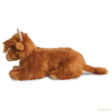 Aurora, 61362, Borealis, Bruce Highland Cow, 16In, Soft Toy, Brown