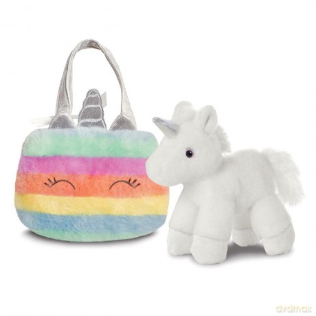Aurora, 61363, Fancy Pal Rainbow Unicorn, Soft Toy, Rainbow