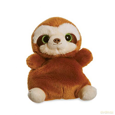 Aurora, 61393, Slo Sloth, Palm Pals, 5In, Soft Toy, Brown