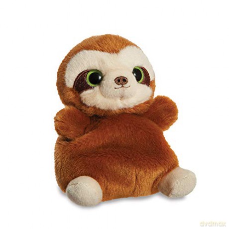 Aurora, 61393, Slo Sloth, Palm Pals, 5In, Soft Toy, Brown