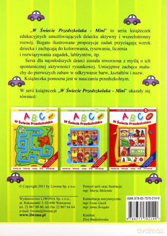 ABC w świecie przedszkolaka MINI 4L [KSIĄŻKA]