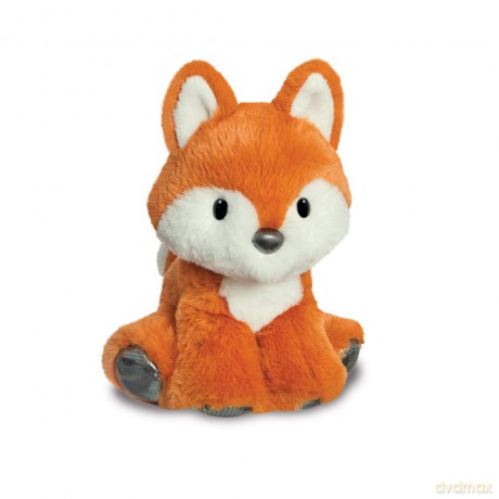 Aurora, 61407, Glitzy Tots Fox 8In, Soft Toy, Orange, Medium