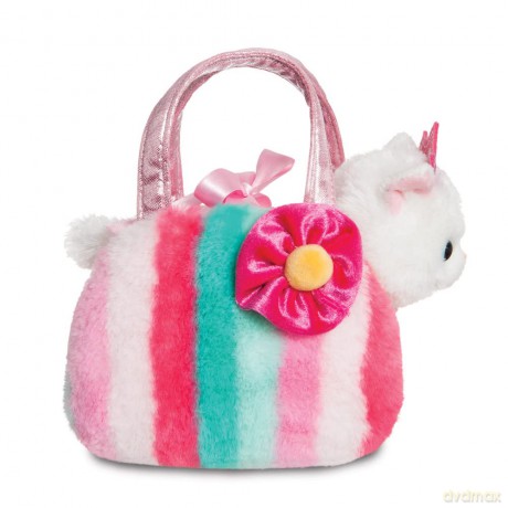 Aurora, 61433, Fancy Pal Princess Kitty with Multi-coloured Stripes, Soft Toy, Medium