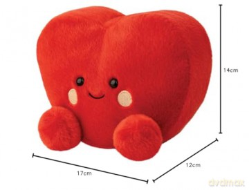 Aurora, 61541, Cuddle Pals Amore Heart 8In, Soft Toy, Red