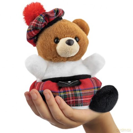 Aurora, 61565, Palm Pals Angus Scottish, 5I, Soft Toy, Multicolour
