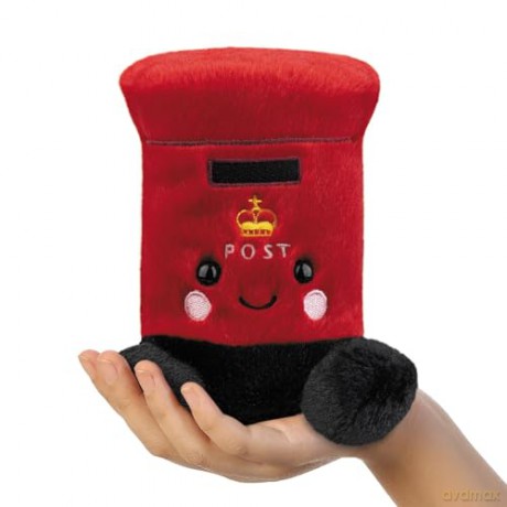 Aurora, 61570, Palm Pals Bobby Postbox, 5I, Soft Toy, Red and Black