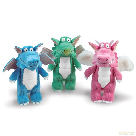 Aurora, 61590,Blue Dragon 6In, Soft Toy, Blue