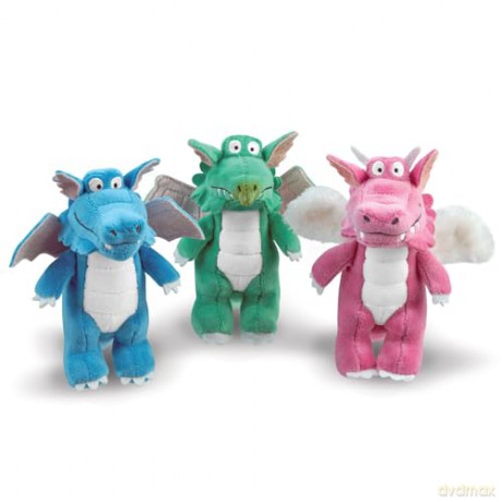 Aurora, 61590,Blue Dragon 6In, Soft Toy, Blue