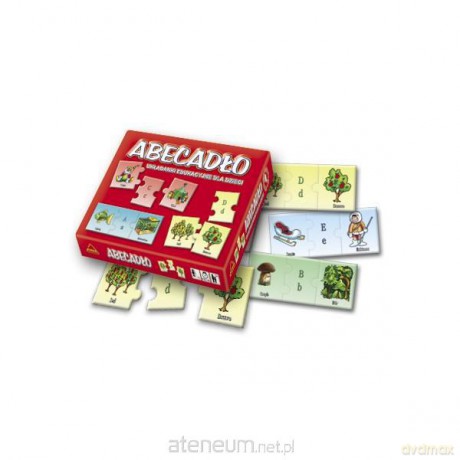 Abecadło - układanka edukacyjna [KSIĄŻKA]