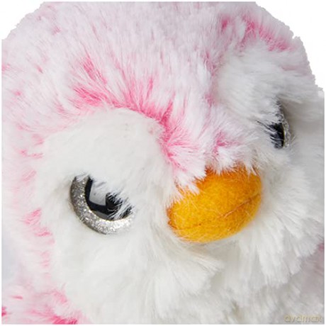 Aurora, 73887, PomPom Penguin, 6In, Soft Toy, Pink