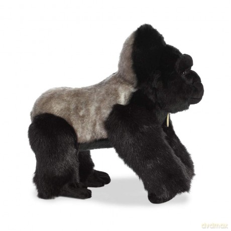 Aurora, 80431, MiYoni Silverback Gorilla, 13In, Soft Toy, Black