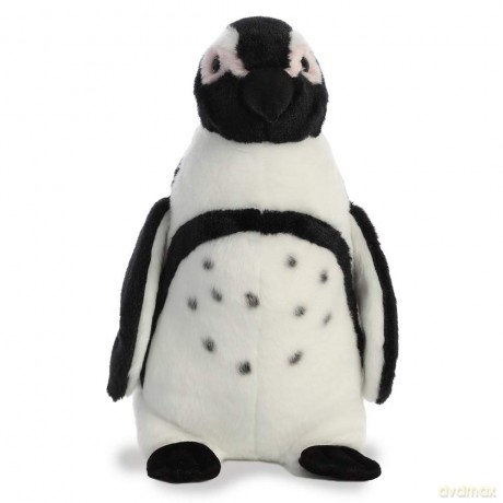 Aurora, 80673, Destination Nation African Penguin, 12In, Soft Toy, Black and White