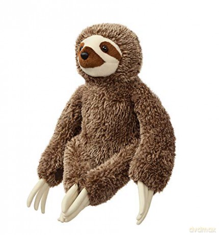 Aurora, 80925, Destination Nation Sloth, 18In, Soft Toy, Brown and Cream