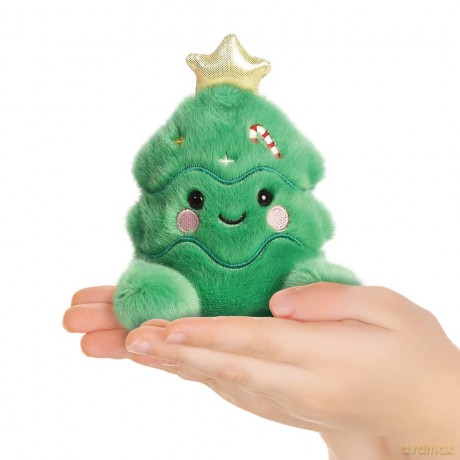 Aurora, 99219, Palm Pals Jubilee Christmas Tree, 5In, Soft Toy, Green