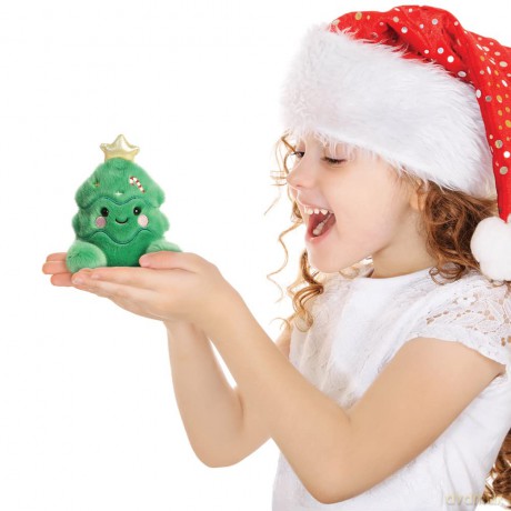 Aurora, 99219, Palm Pals Jubilee Christmas Tree, 5In, Soft Toy, Green