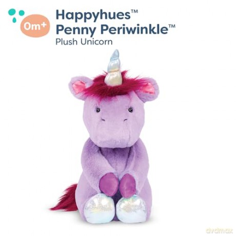 B. 62243455627 Happyhues - Penny Periwinkle Battat Plush Unicorn - Stuffed Animal - Soft Purple Washable Toys for Baby, Toddler, Kids - 0 Months, 30 cm
