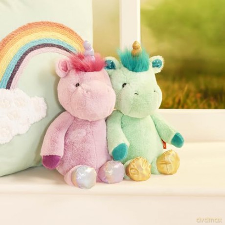 B. 62243455627 Happyhues - Penny Periwinkle Battat Plush Unicorn - Stuffed Animal - Soft Purple Washable Toys for Baby, Toddler, Kids - 0 Months, 30 cm