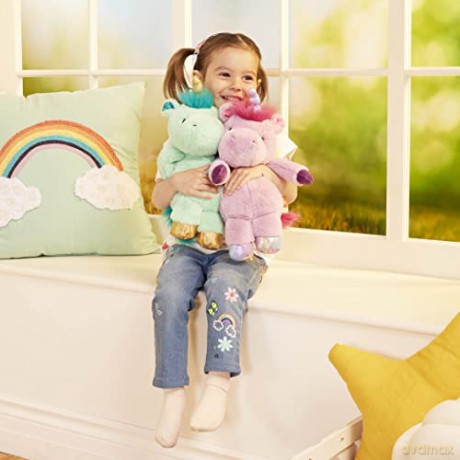 B. 62243455627 Happyhues - Penny Periwinkle Battat Plush Unicorn - Stuffed Animal - Soft Purple Washable Toys for Baby, Toddler, Kids - 0 Months, 30 cm