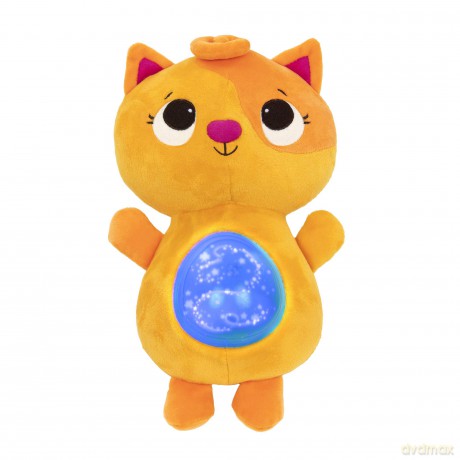 B. BX1675Z Light-Up Plush Musical Stuffed Animal - 6 Soothing Sounds - Sensory Bedtime Toy for Babies - 6 Months + - Twinkle Tummies-Cat, Multi