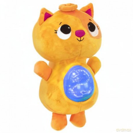 B. BX1675Z Light-Up Plush Musical Stuffed Animal - 6 Soothing Sounds - Sensory Bedtime Toy for Babies - 6 Months + - Twinkle Tummies-Cat, Multi