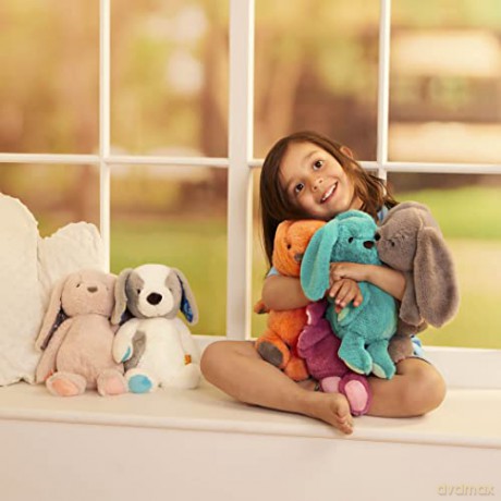 B. toys - Plush Bunny - Super Soft Stuffed Animal - Washable Rabbit Toy - Happy Hues for Babies and Toddlers - 0 Months +, Plumberry Pink