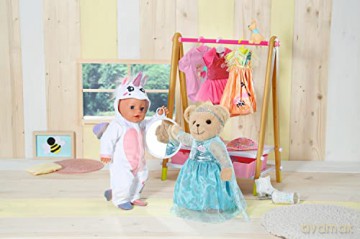 BABY born Bear Pink 835586 - 36cm Little Bear with Soft Stuffed Body - Includes Pink Outfit and Accessories - Designed to Fit 43cm BABY born Clothing - Suitable for Kids from 0+