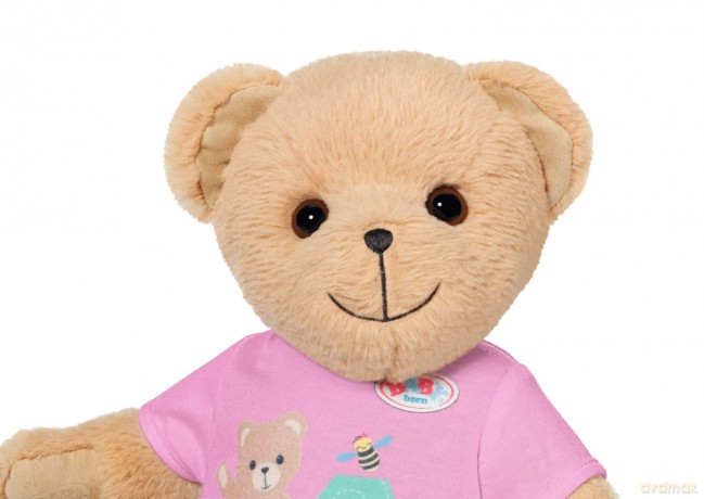 BABY born Bear Pink 835586 - 36cm Little Bear with Soft Stuffed Body - Includes Pink Outfit and Accessories - Designed to Fit 43cm BABY born Clothing - Suitable for Kids from 0+