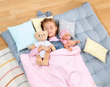 BABY born Bear White 835388 - 36cm Little Bear with Soft Stuffed Body - Includes White Outfit and Accessories - Designed to Fit 43cm BABY born Clothing - Suitable for Kids from 0+