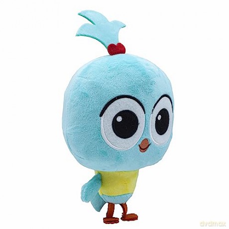 BANDAI Milo Bird Teddy Bear Plush Toys - 20cm Lark Cuddly Toy from the Milo Animated Series | Huggable Boys and Girls Toys with Soft Touch Material | Adorable Cartoon Stuffed Animals Toys for Kids