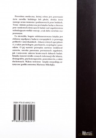 Aborcja. Przyczyny, następstwa, terapia [KSIĄŻKA]