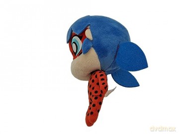 BANDAI Miraculous Chibi Ladybug Plush Toy From Miraculous Tales Of Ladybug And Cat Noir | 15cm Ladybug Soft Toy | Super Soft And Cuddly Miraculous Toys Bring Their Favourite TV Show To Life