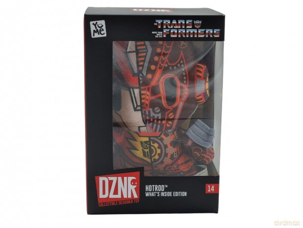 BANDAI Transformers Merchandise Hot Rod Plush Toy | 19cm Freestanding Hot Rod Cuddly Plushie | DNZR Collectable Soft Toys For All Fans Of Cute Things Make Great Transformers Gifts