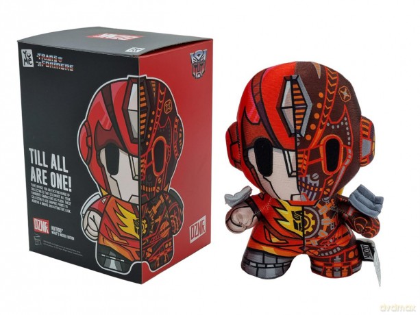 BANDAI Transformers Merchandise Hot Rod Plush Toy | 19cm Freestanding Hot Rod Cuddly Plushie | DNZR Collectable Soft Toys For All Fans Of Cute Things Make Great Transformers Gifts