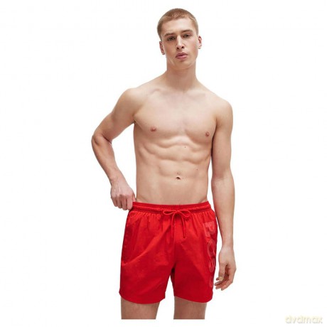 BOSS Mens Octopus Swim_Short, Bright Red627, S