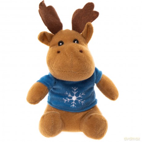 Baker Ross AF816 Reindeer Christmas Jumper Plush Pals - Novelty Toys for Kids, Perfect Party, Loot or Prize Bag Filler (Pack of 3), Assorted