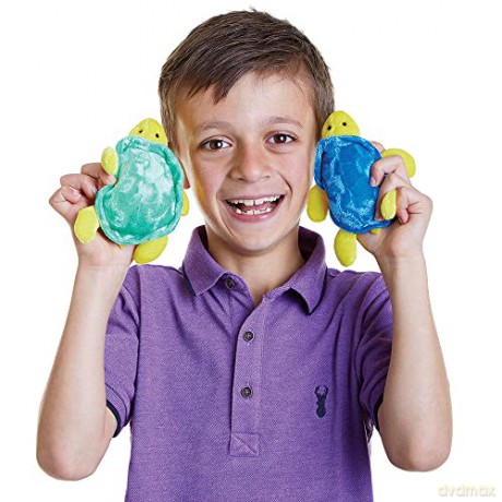 Baker Ross FC934 Turtle Plush Pals - Pack of 4, Soft Toys for Kids, Party Bag Fillers for Kids, Kids Toys