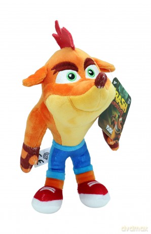 Bandai Crash Bandicoot Plush Toy | 15cm Crash Bandicoot Soft Toy Collectible | Plushie Girls And Boys Toys For Video Game Fans | Collectable Cuddly Toys For Boys And Girls Great Crash Bandicoot Gifts