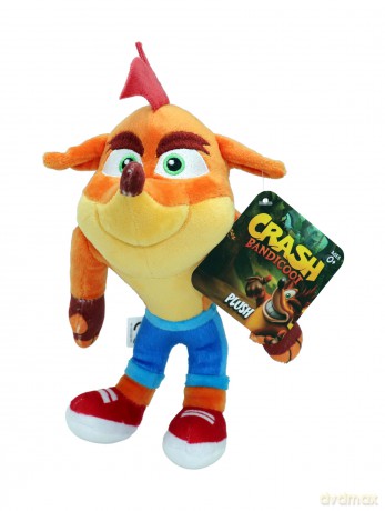 Bandai Crash Bandicoot Plush Toy | 15cm Crash Bandicoot Soft Toy Collectible | Plushie Girls And Boys Toys For Video Game Fans | Collectable Cuddly Toys For Boys And Girls Great Crash Bandicoot Gifts