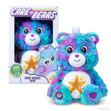 Basic Fun Care Bears Good Wishes, Care Bears Cuddly Toys for Children, Cute cuddly teddy bear, Care Bears Collection Suitable for Girls and Boys Ages 4+
