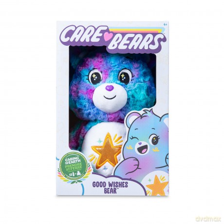 Basic Fun Care Bears Good Wishes, Care Bears Cuddly Toys for Children, Cute cuddly teddy bear, Care Bears Collection Suitable for Girls and Boys Ages 4+