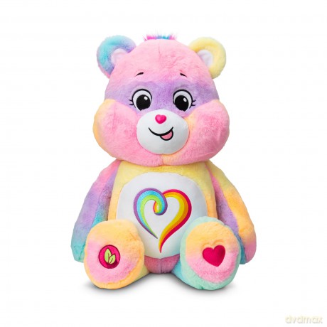 Basic Fun Care Bears Jumbo Togetherness Bear Plush - 60cm, Soft, Huggable Collectible Toy, Giant Teddy Bear, Cuddly Toys for Children, Soft Toys for Girls Boys, Teddy Suitable for Girls Boys 4+