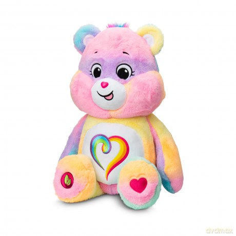 Basic Fun Care Bears Jumbo Togetherness Bear Plush - 60cm, Soft, Huggable Collectible Toy, Giant Teddy Bear, Cuddly Toys for Children, Soft Toys for Girls Boys, Teddy Suitable for Girls Boys 4+