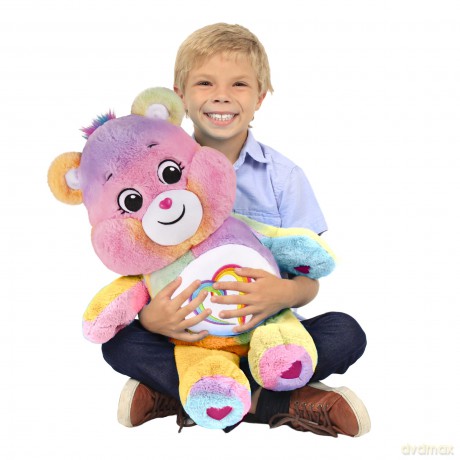 Basic Fun Care Bears Jumbo Togetherness Bear Plush - 60cm, Soft, Huggable Collectible Toy, Giant Teddy Bear, Cuddly Toys for Children, Soft Toys for Girls Boys, Teddy Suitable for Girls Boys 4+